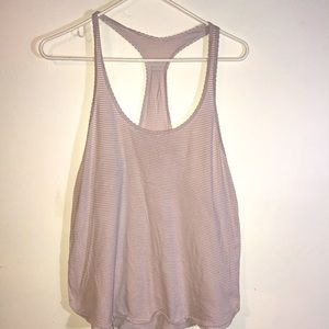 Lululemon size 6 tank striped